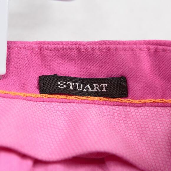 SCOTCH & SODA Stuart 9" Chino Shorts Organic Cotton Preppy Golf Pink Mens Sz 34 - Picture 9 of 11